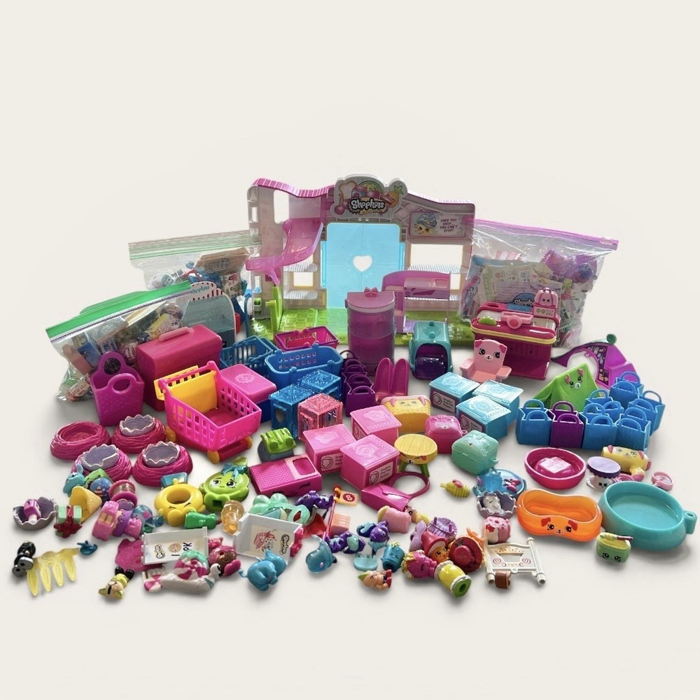 Shopkins & Mini Brands Huge Lot 250+ Mixed Variations